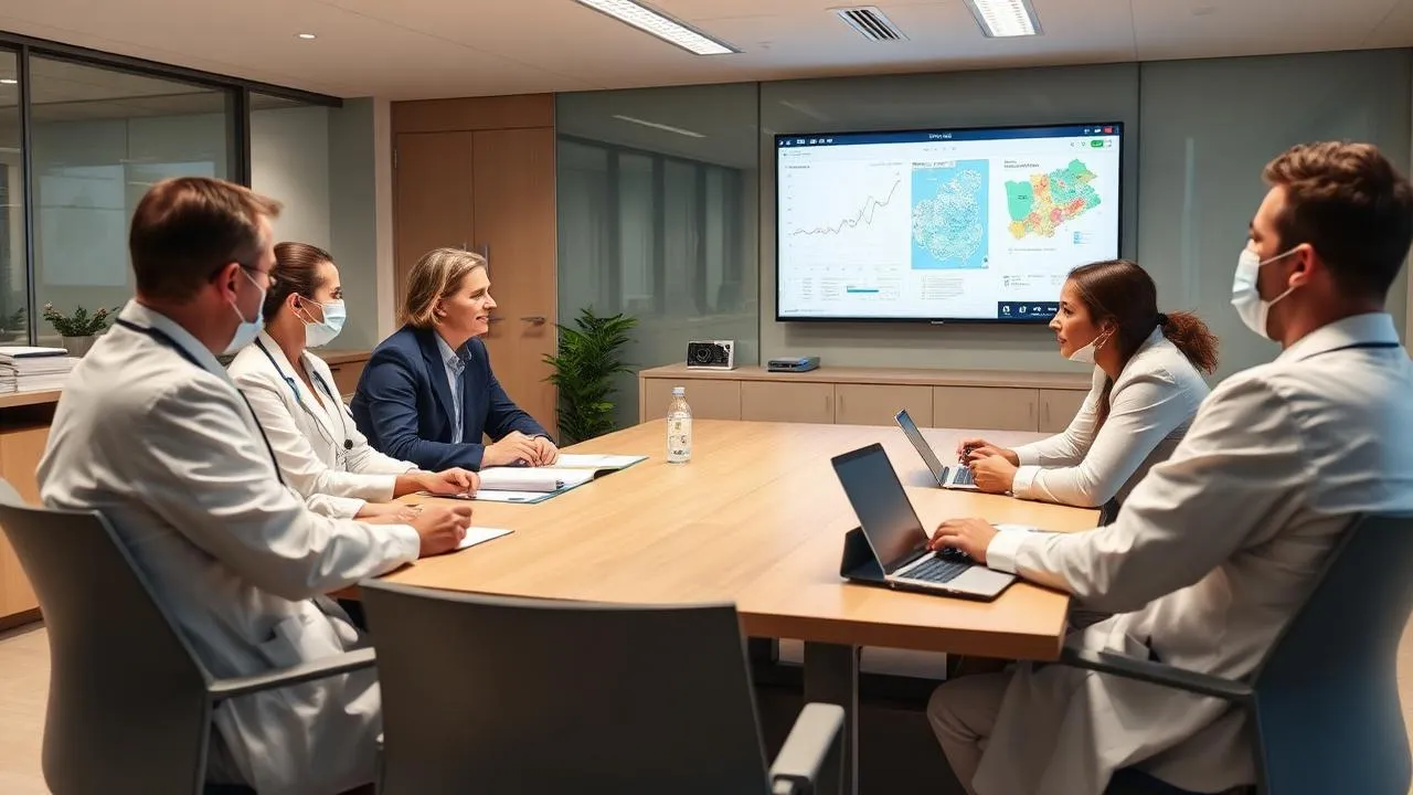 Réunion de coordination de professionnels de santé au sein d'une CPTS