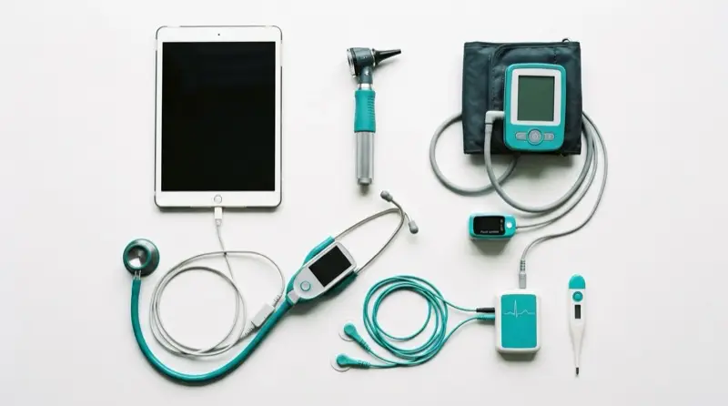 Dispositifs médicaux connectés pour la téléconsultation assistée